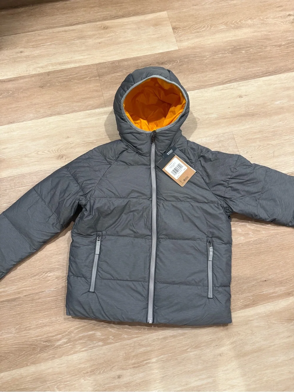 THE NORTH FACE REVERSIBLE NORTH DOWN HOODED JACKET BOYS'